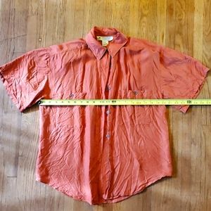 100% Silk Button Down
